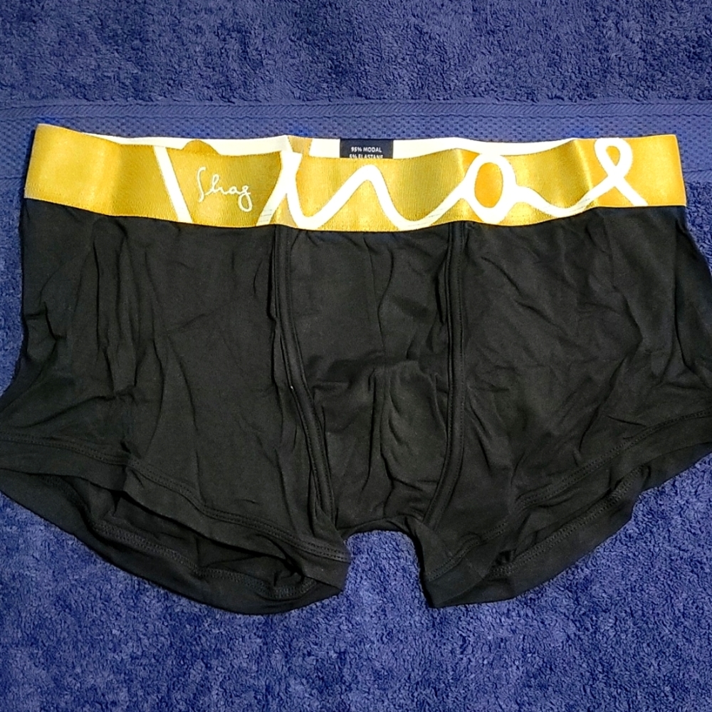 Shag Mens Black Trunks XL